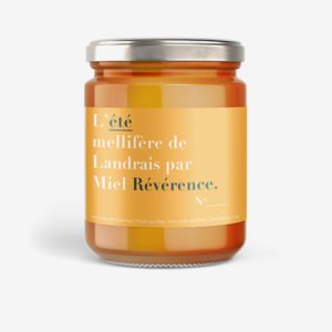 Étiquette miel été 2022 Landrais