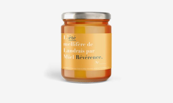 Étiquette miel été 2022 Landrais